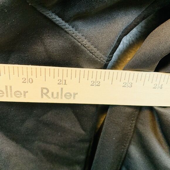 CE Schmidt Workwear for Her XL Quarter Zip PopOver Zippered Pockets Black - Picture 9 of 10